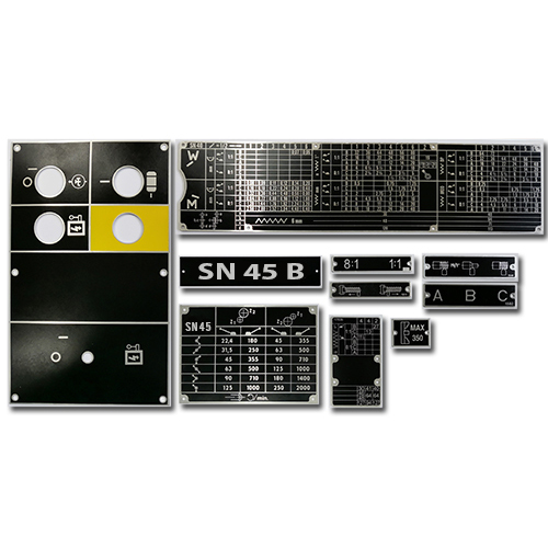 SN45B - sada štítkov