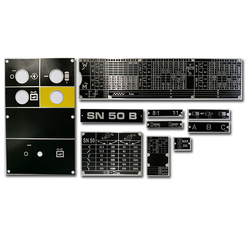 SN50B - sada štítkov