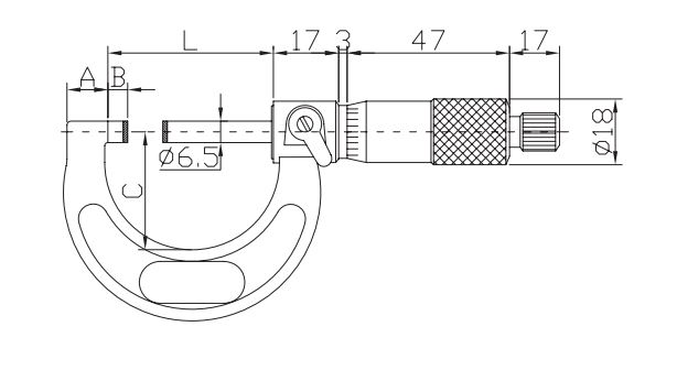Mikrometer analógový – Obrázok 4